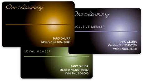 One Harmony カード券面